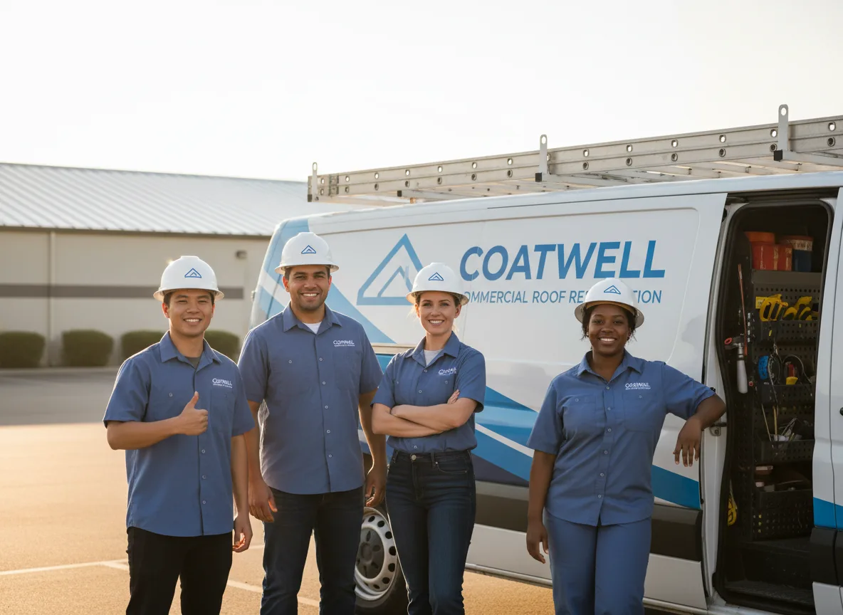 Commercial roof coating company in Long Branch, TX